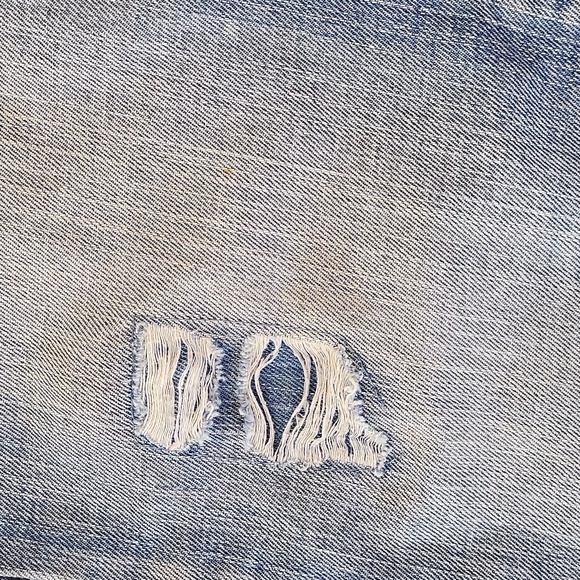 EUC Request women's denim distressed ripped distroyed straight leg jeans, 20 - Picture 11 of 15